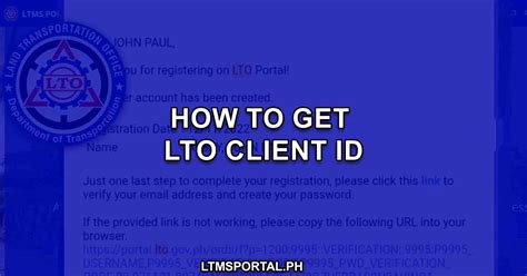 What is LTO Client ID and How to Get One .